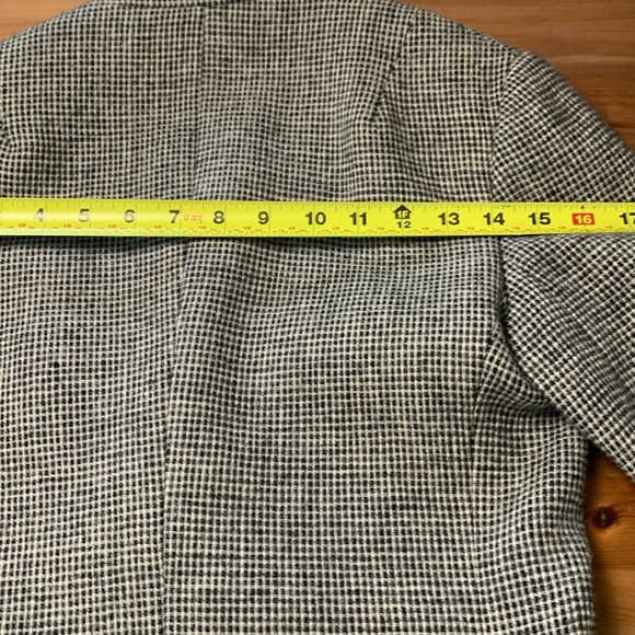 Jules Vintage Fitted Blazer, Lined, 100% Wool, Like New Condition - Picture 10 of 13